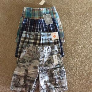 NWT Bundle of 4 pairs boys shorts